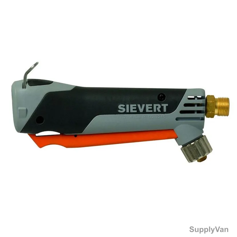 Sievert Promatic Handle With Piezo Ignition, 336611, 1.5-4 Bar, 3/8 Inch Connection Size