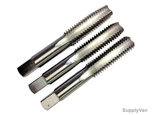 Drill America Hand Threading Tap Set, DWTS4-36, 4-36, 3PCS