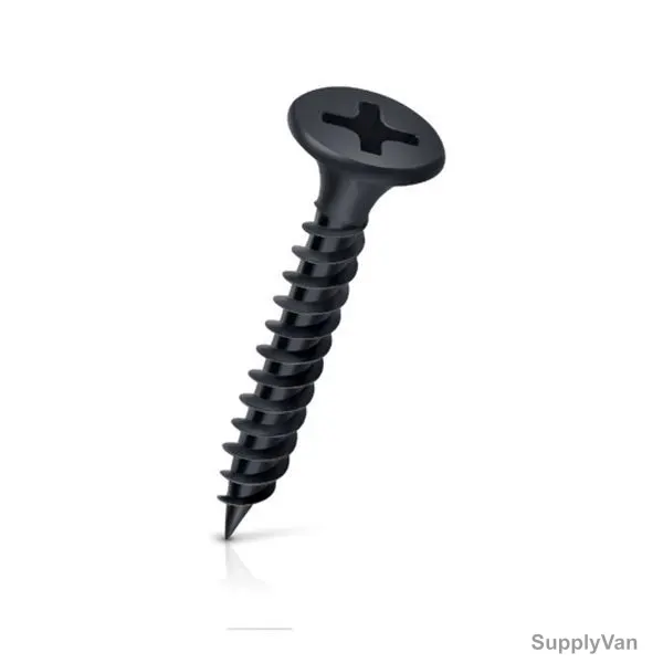 All Screw Fasteners Gypsum Screw, Fine Thread, M3.5 x 38MM, 1000 Pcs/Pack