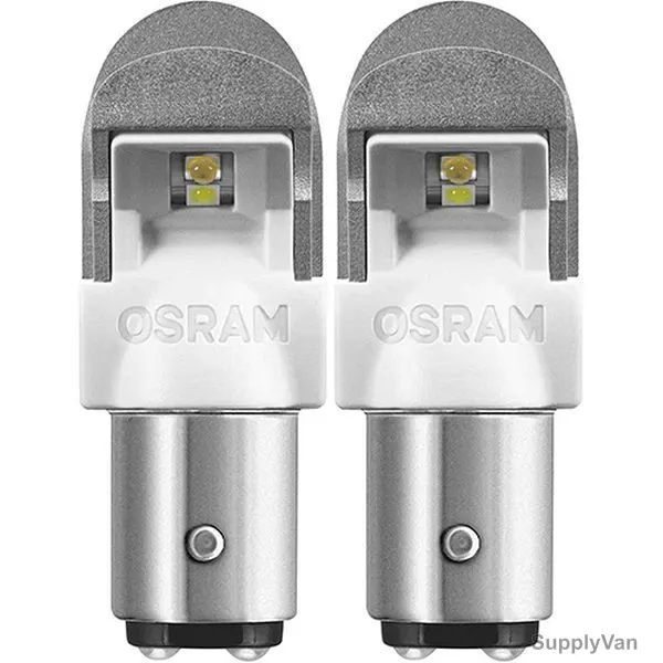 Osram LEDriving P21/5W Retrofit Indicator Light, 1557CW-02B, BAY15d, 12V, 2/0.4W, 2 Pcs/Pack