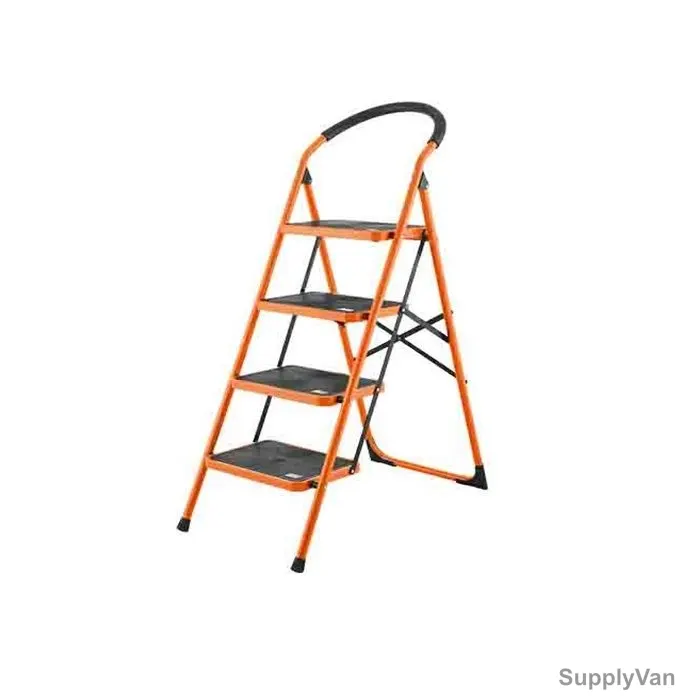 Wokin Step Ladder, SHGT-W-682004, Steel, 4 Step, 150 Kg Weight Capacity
