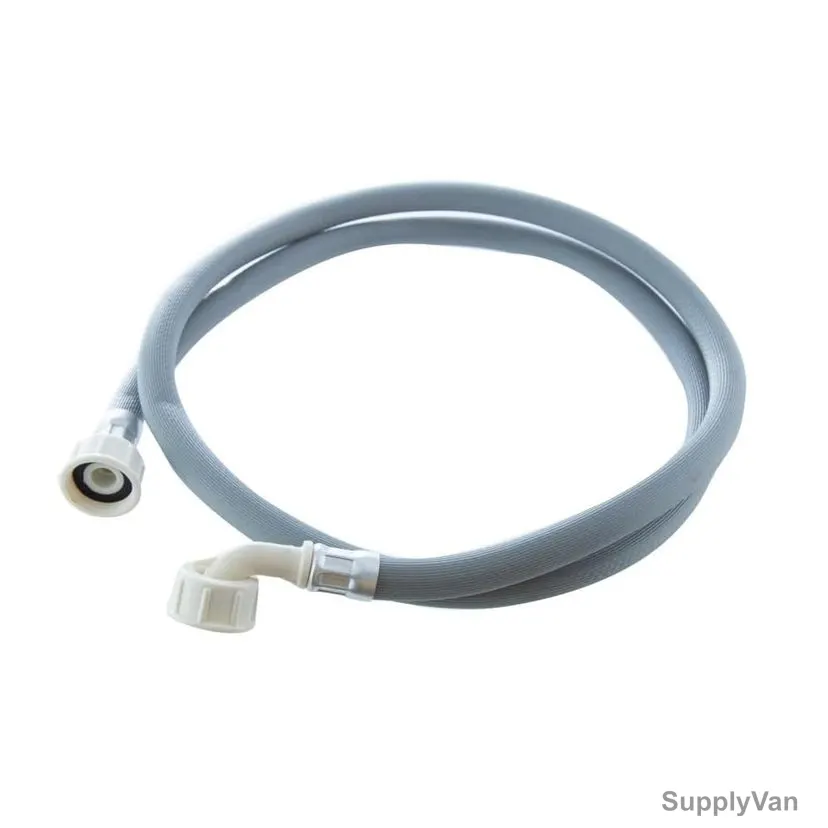Novex Washing Machine Hose, NFS-508-1-5M, Plastic, 12 Bar, 1.5 Mtrs Length, Grey