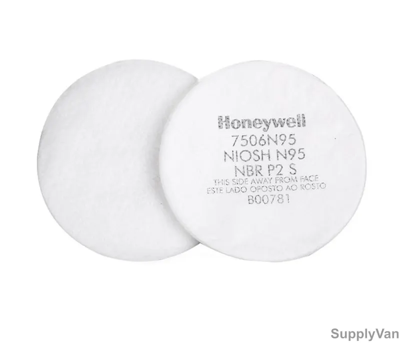 Honeywell Particulate Pre-Filter, 7506N95, N Series, N95, 2 Pcs/Pack