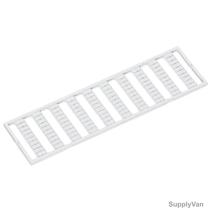 Wago WMB Terminal Block Marker, 793-5507, Snap-On Type, 51 to 100 Marking, 5-5.2MM Strip Width