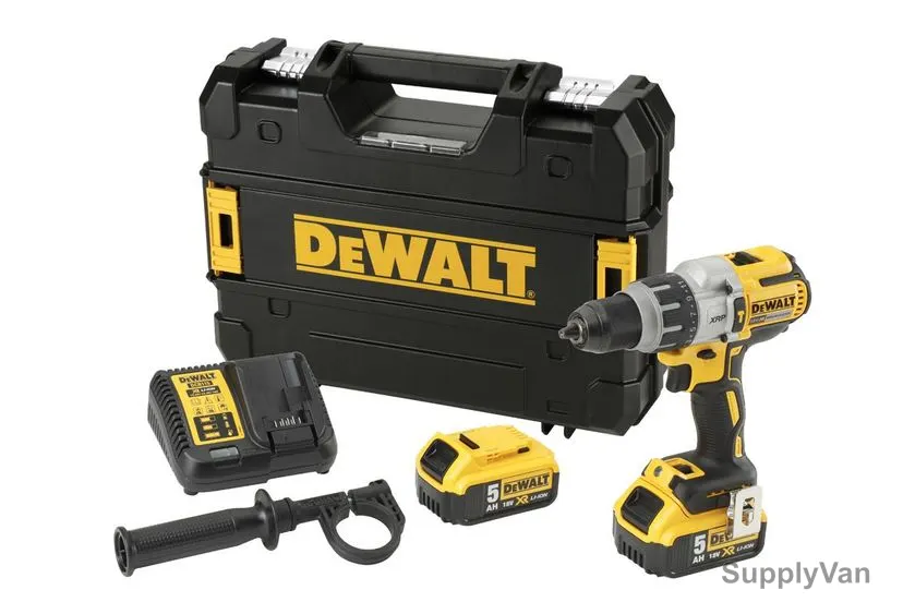 Dewalt Brushless Compact Hammer Drill Driver, DCD996P2-GB, Li-Ion, 18V
