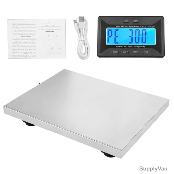 Wireless Weighing Scale, HK-9204, Stainless Steel, 30CM Width x 38CM Length, 300 Kg Weight Capacity