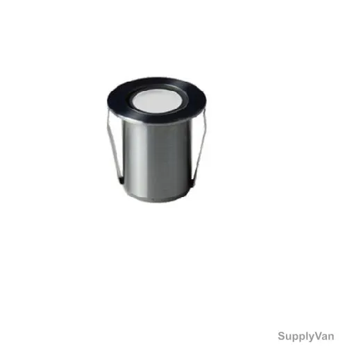 Creo Light Round Recessed Frosted LED Underground Light, UL02F8302468, 2.3W, IP68, 3000K, Warm White