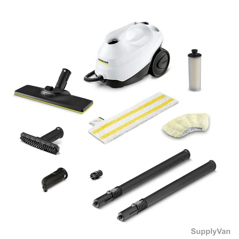 Karcher SC 3 EasyFix Steam Cleaner, 15136500, 1900W, 3.5 Bar, 1 Ltr Tank Capacity