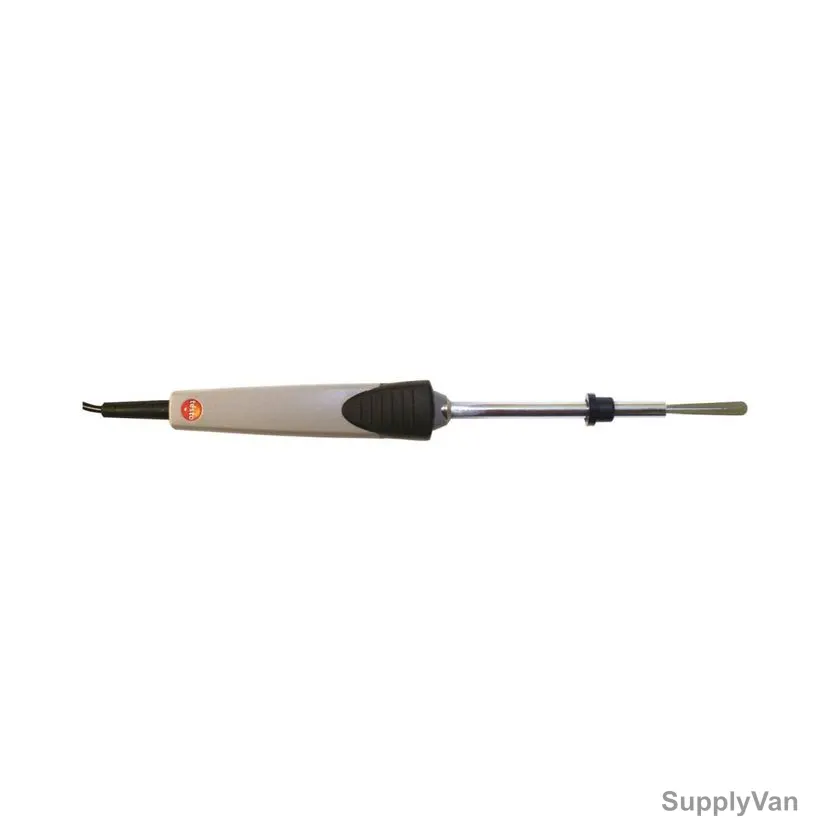 Testo TC Type K Fast-Reaction Paddle Surface Probe, 0602-0193, 280MM, 0 to 300 Deg.C