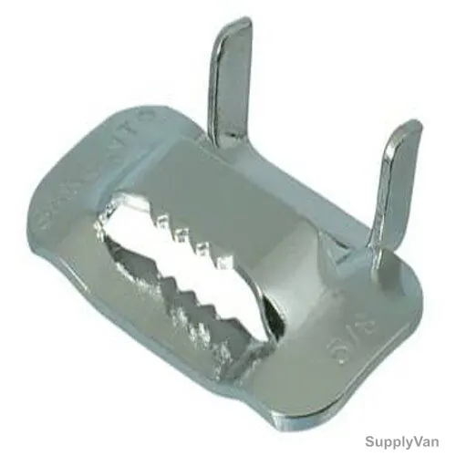 Band-IT Buckle, C455, Ear-Lokt Series, Stainless Steel, 15.8MM