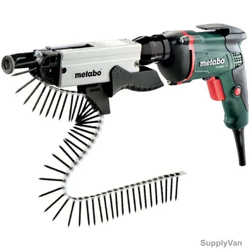Metabo Drywall Screwdriver With Magaine, SE-4000, 620045500, 600W, 9 Nm