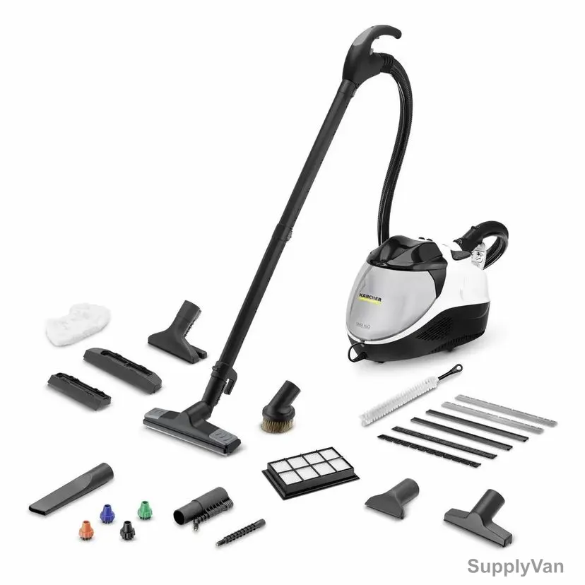 Karcher SV 7 Steam Vacuum Cleaner, 14394920, 2200W, 4 Bar, 0.5 Ltr Tank Capacity