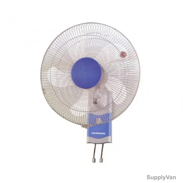Olsenmark Wall Mounted Fan, OMF1701, 16 Inch, 5 Blades, 60W, Grey