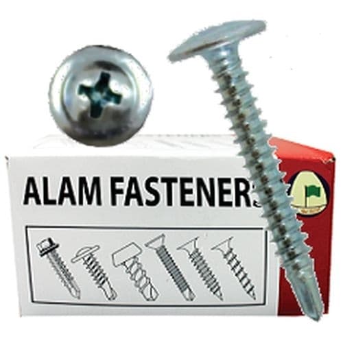 Self Drilling Screw, ASDSWHZ-P1-2X8, M8 x 1/2 Inch, 900 Pcs/Pack