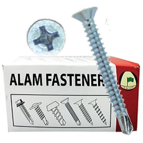 Self Drilling Screw, ASSC1X8, CSK, M8 x 1 Inch, 900 Pcs/Pack