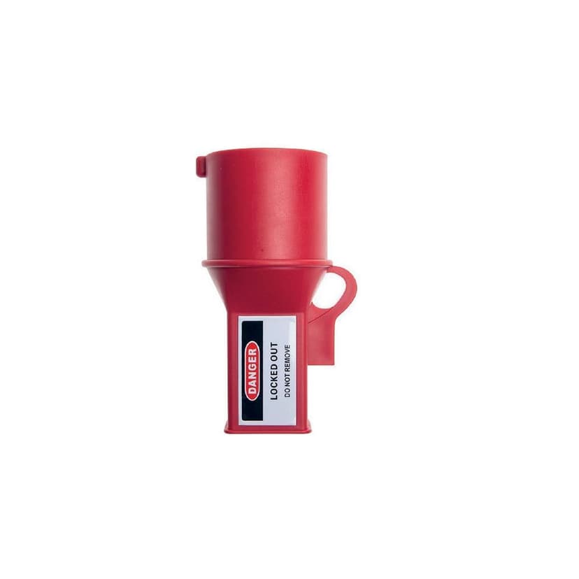 Loto-Lok Pin and Sleeve Industrial Socket Lockout, PSL-XL63, 63MM, Red