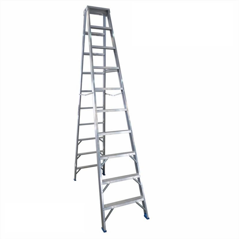 Topman Heavy Duty Two Way Ladder, HDTWAL10, Aluminium, 10 Steps, 150 Kg Weight Capacity