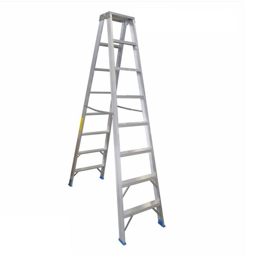 Topman Heavy Duty Two Way Ladder, HDTWAL8, Aluminium, 8 Steps, 150 Kg Weight Capacity